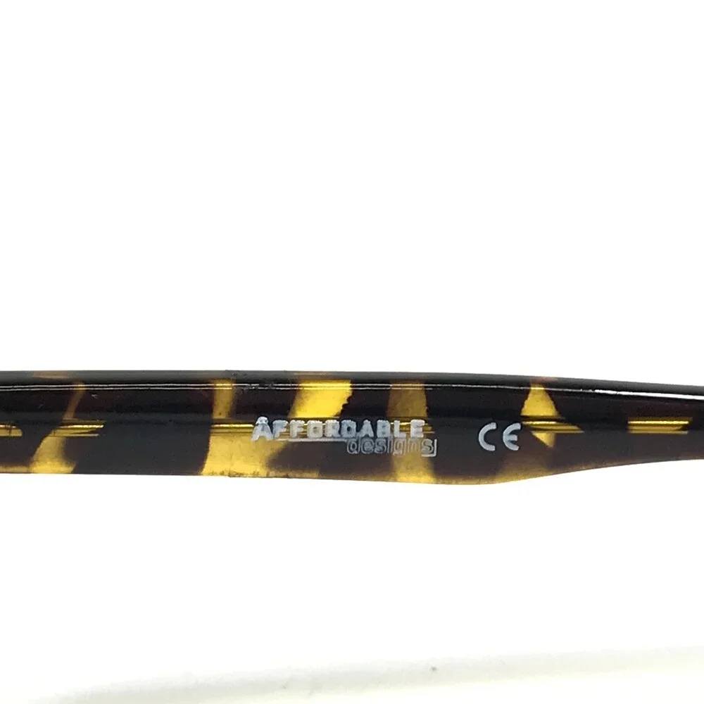 Affordable Designs Eyeglasses Frames HARPY BLUE TORTOISE Square 52-19-145